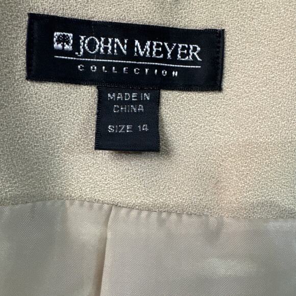 John Meyer Gorgeous Beaded Floral Design Button Up Dressy Formal Jacket Women 14 - Picture 8 of 9